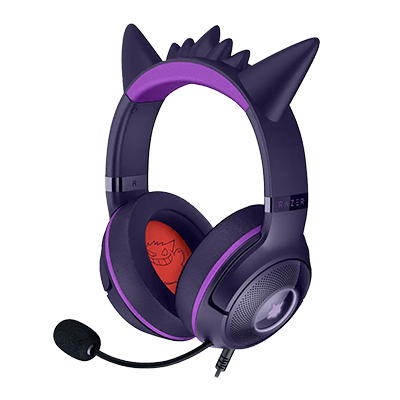 Razer Kraken Kitty V2 Wired Gaming Headset - Gengar Edition